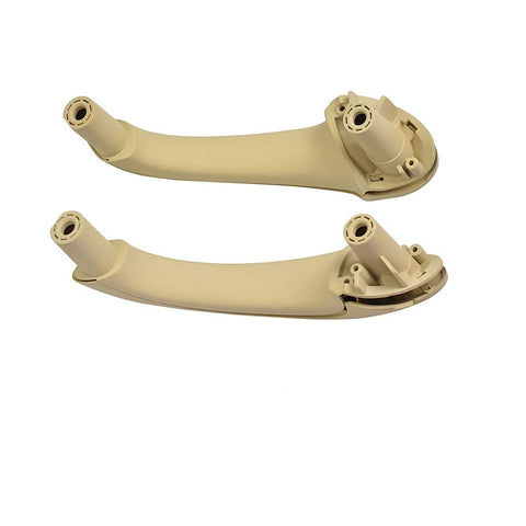 1 Pair Interior Door Handle for Mercedes-Benz C Class W203 Front Row Passenger Side Inner Door Pull Handle for C230/ C240/ C280/ C320/ C350 (Beige)