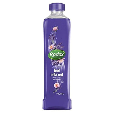 Radox Feel Relaxed Bath Soak, Lavender and Waterlily, 500ml