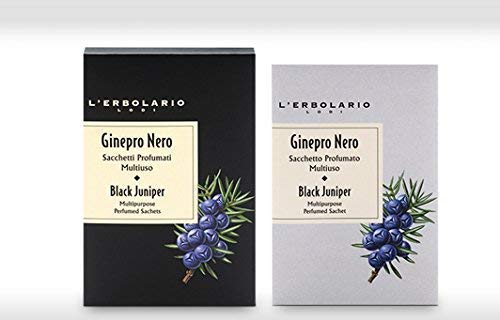 LErbolario Black Juniper Multipurpose Perfumed Sachets