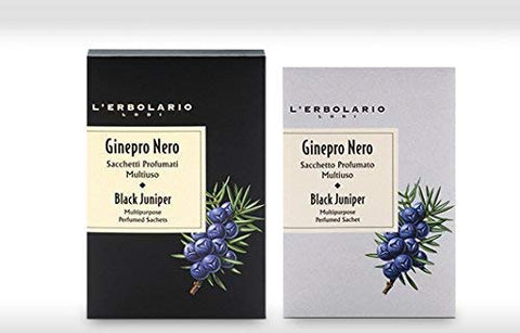 LErbolario Black Juniper Multipurpose Perfumed Sachets