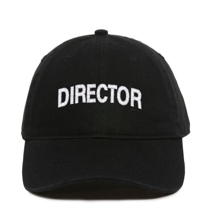 DSGN By DNA Film Movie Director Baseball Cap Embroidered Cotton Adjustable Dad Hat Black