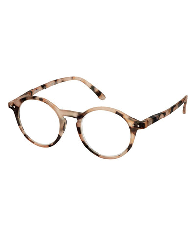 IZIPIZI Unisex Shape D Reading Glasses, Light Tortoise, One Size, Tortoise, One Size
