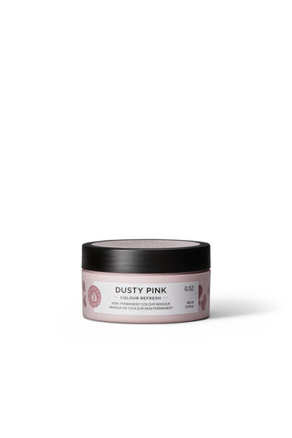 Maria Nila Colour Refresh, Dusty Pink 3.4 Fl Oz, Dark Pink Pastel Hair Mask, Semi-Permanent Pigments, 100% Vegan & Sulfate/Paraben free