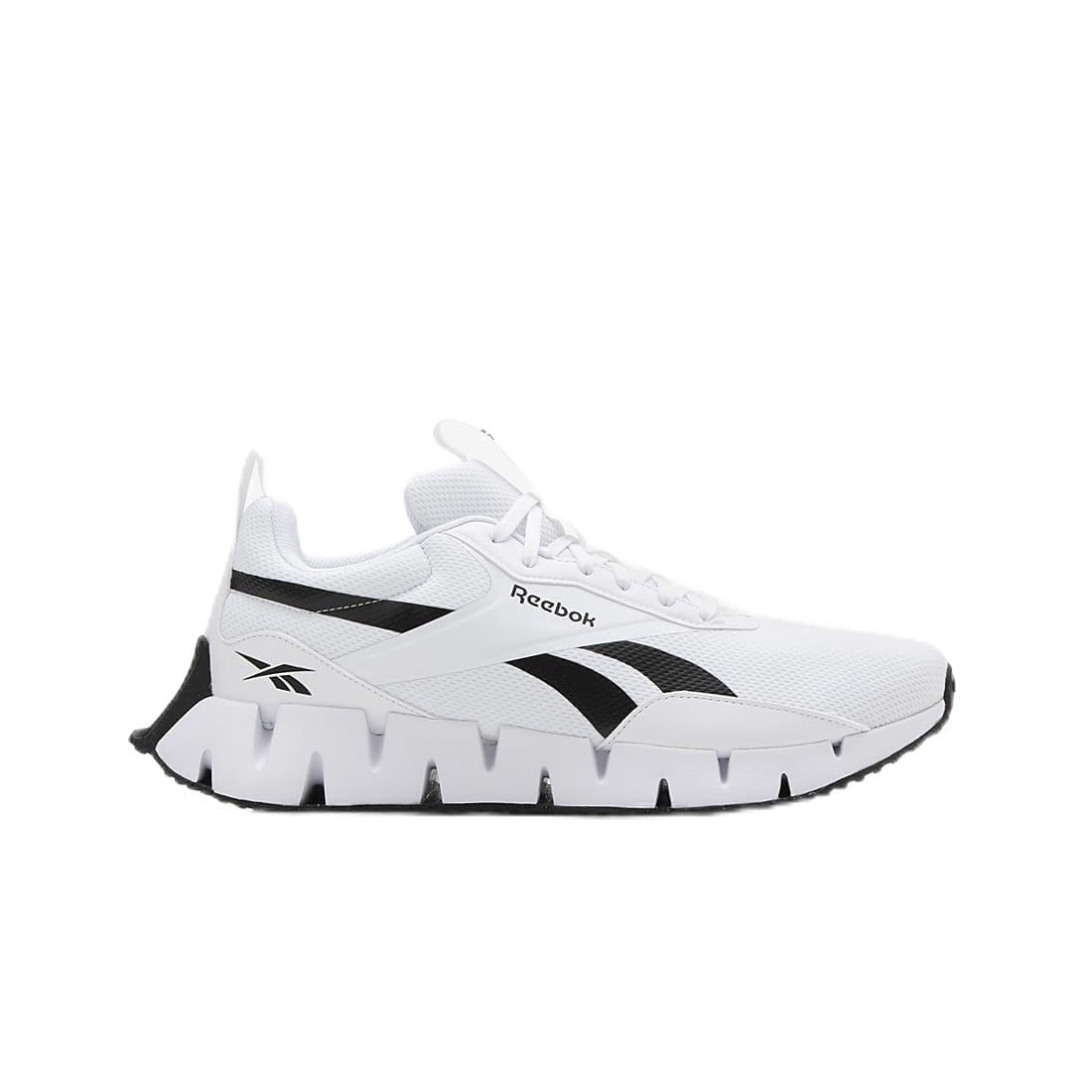 Reebok Unisex Sneaker, Ftwwht Ftwwht Cblack, 7.5 US Men