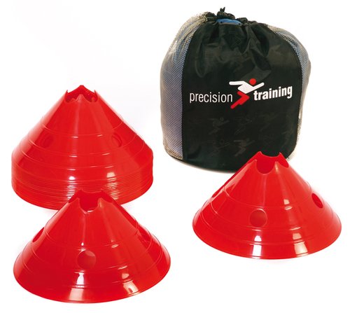 Precision Giant Saucer Cone Set ( 20 White Cones )