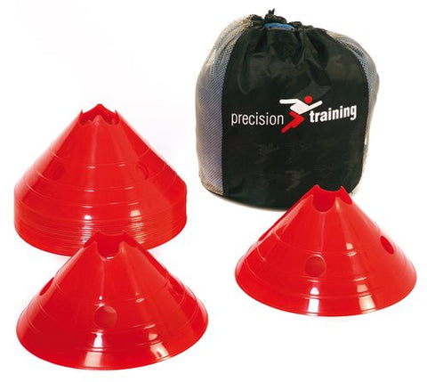 Precision Giant Saucer Cone Set ( 20 White Cones )