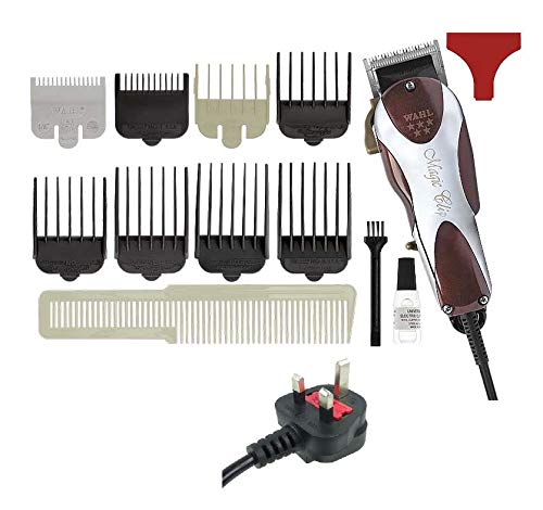 Wahl Professional Corded Hair Clippers Magic Clip Precision Fading Series 5ÃƒÆ’Ã†â€™ÃƒÂ¢Ã¢â€šÂ¬Ã…Â¡ÃƒÆ’Ã¢â‚¬Å¡Ãƒâ€šÃ‚Â Stars 230-240ÃƒÆ’Ã†â€™ÃƒÂ¢Ã¢â€šÂ¬Ã…Â¡ÃƒÆ’Ã¢â‚¬Å¡Ãƒâ€šÃ‚Â V 50HZ with UK Plug