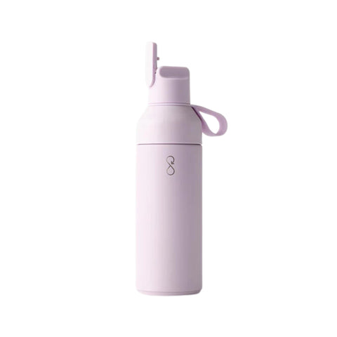 Ocean Bottle - Recycled Stainless Steel Bottle - Eco-Friendly & Reusable (Go Bottle 500ml, Lavender Haze)