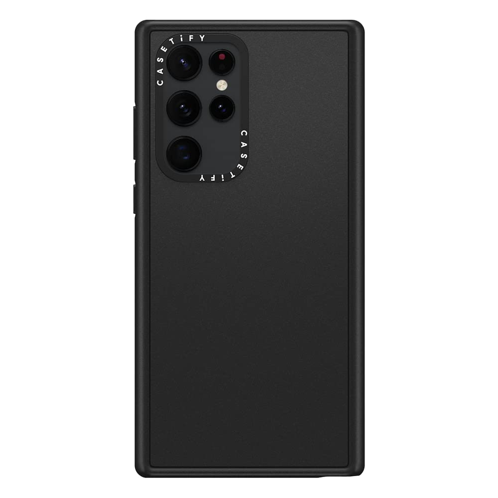 CASETiFY Impact Case for Galaxy S22 Ultra - Matte Black