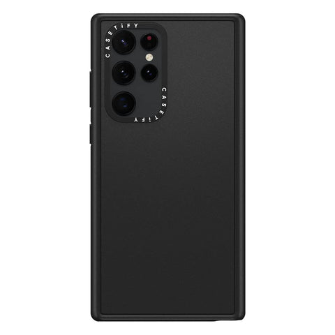 CASETiFY Impact Case for Galaxy S22 Ultra - Matte Black