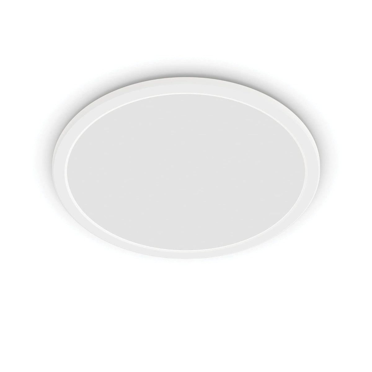 Philips LED Superslim SceneSwitch Dimmable Ceiling Light 2700K 15W IP44 (Warm White - White) for Indoor Home Lighting in Livingroom, Bedroom, Bathroom and Kitchen