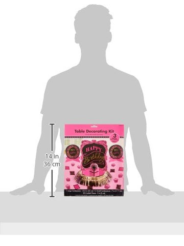 Amscan Fabulous Table Decorating Kit, 2", Multi Color
