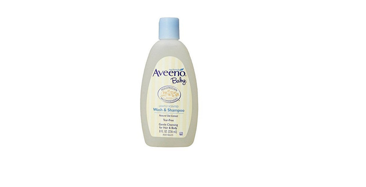 Aveeno Lightly Scented Baby Wash & Shampoo 8 oz. - Pack of 6