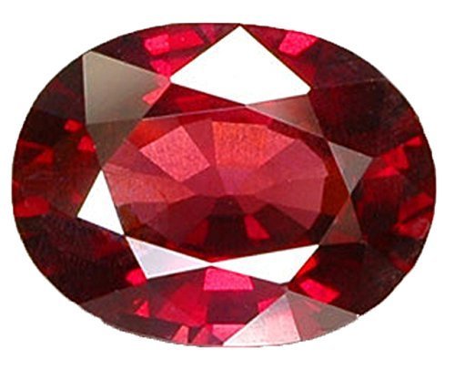 RRVGEM - Certified Natural Mannequin Stone 2.00 Carat Certified Genuine Burma Quality Stone Loose Ruby Fine Stone for Women Men LAB Certified Gemstone, Loose Gemstone, Ruby