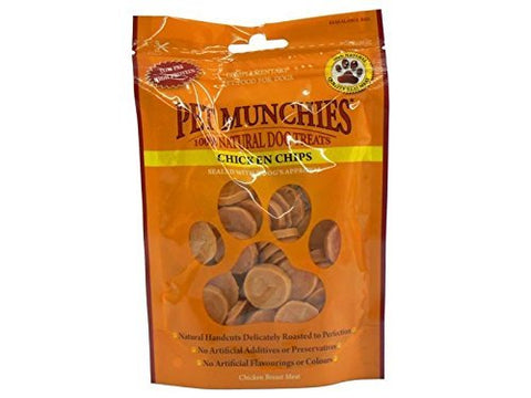 (3 Pack) Pet Munchies - Chicken Chips 100g