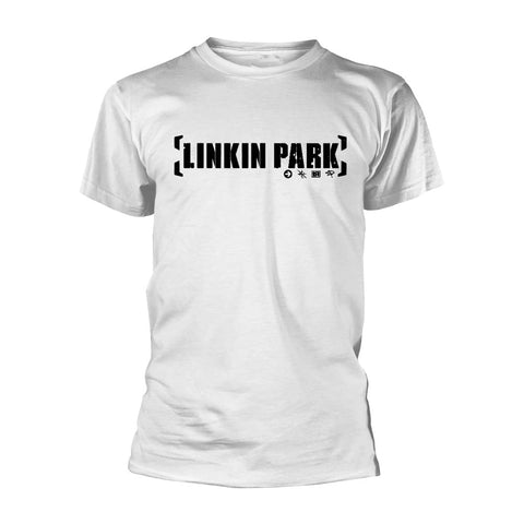 Plastic Head Linkin Park White Short Sleeve T-Shirt for Men XXL