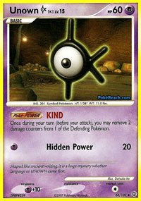 Pokemon - Unown [K] (68) - Secret Wonders
