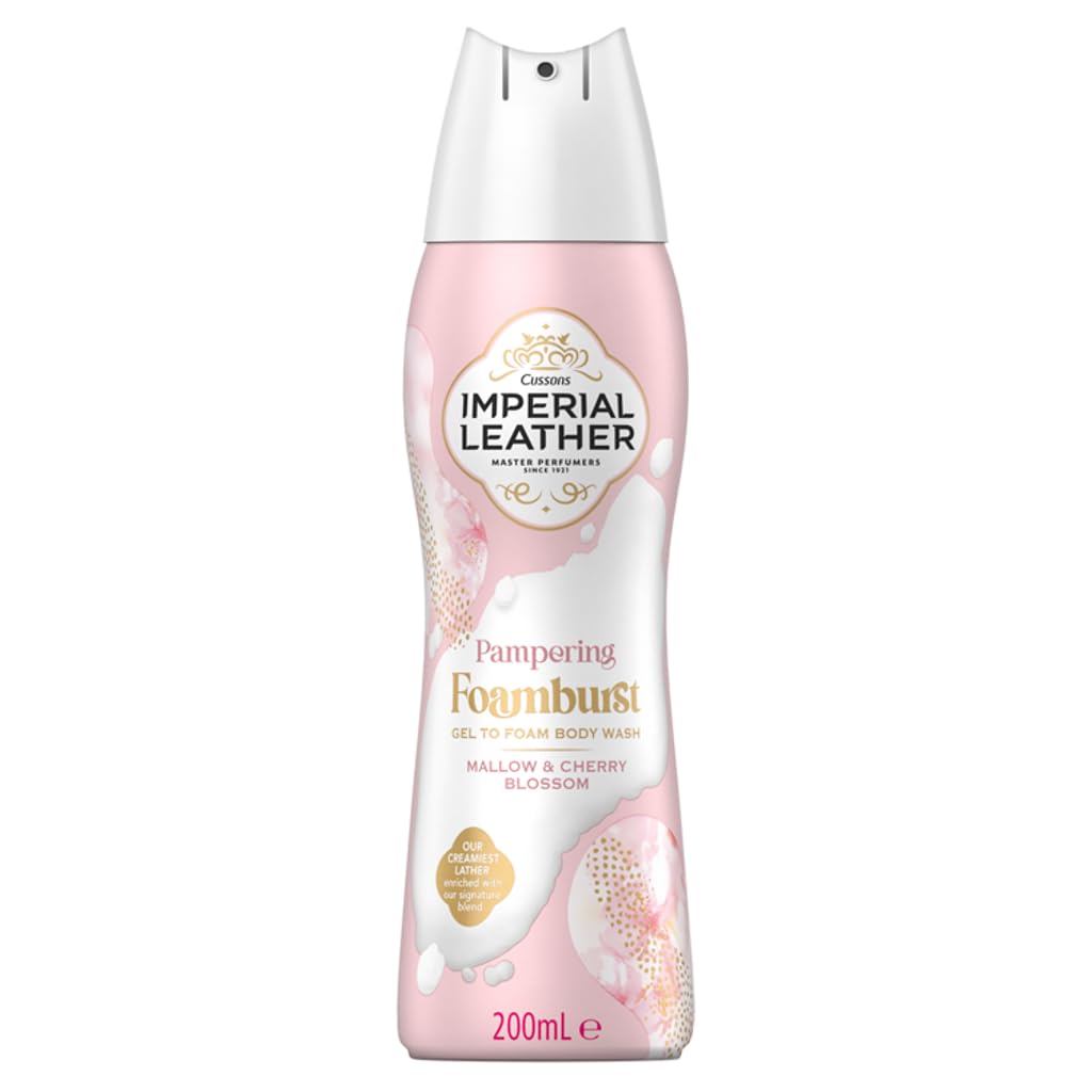 IMPERIAL LEATHER FOAMBURST 200ml - PAMPERING 1s
