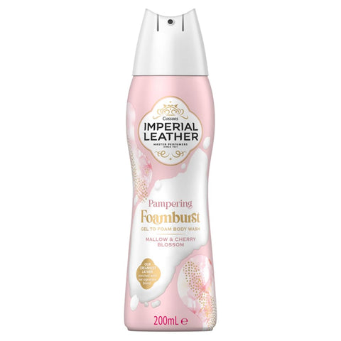 IMPERIAL LEATHER FOAMBURST 200ml - PAMPERING 1s