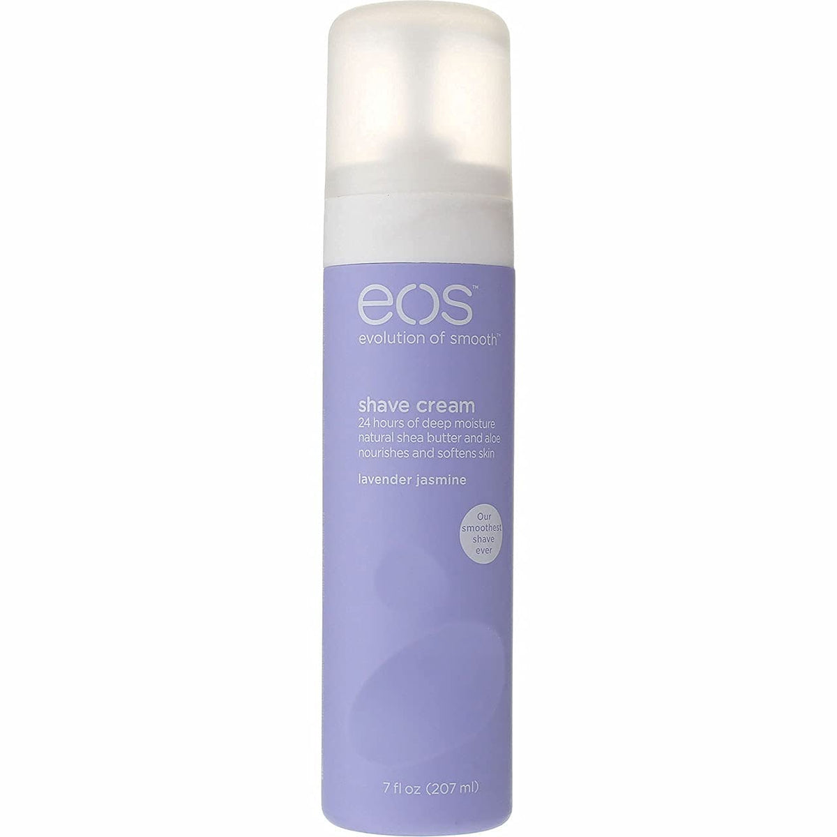 EOS Ultra Moisturizing Shave Cream, Lavender Jasmine, 7 oz (Pack of 6)