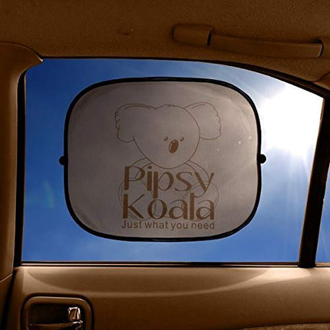 Pipsy Koala Sunscreens Car Sun Blind (Twin Pack) [Baby Product] Pipsy Koala