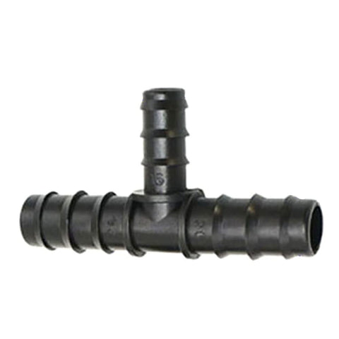 2pcs T-shape 1" to 3/4" to 1/2" Garden Hose Tee Connector Reducer Water Splitter Water Connector for 25mm/20mm/16mm Hose,20mm to 16mm