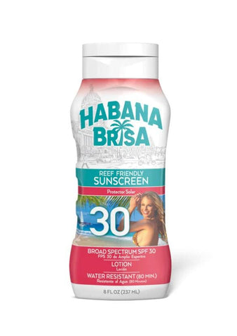 Habana Brisa Reef Friendly Kids Sunscreen Lotion, SPF 30 (8oz) | Vegan | UVA/UVB Protection | Paraben & PABA Free | Oxybenzone & Octinoxate Free