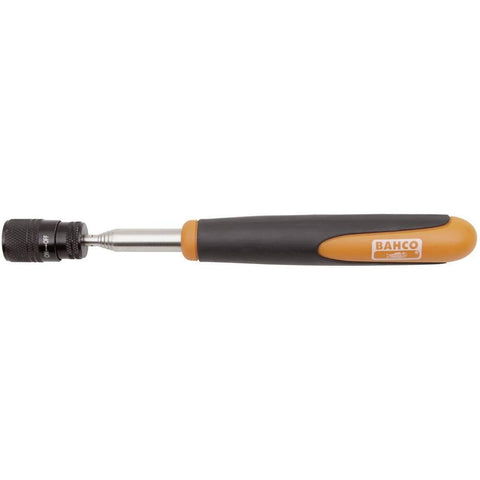 Bahco 2535L Magnetic Pick-Up Tool with Light, Multi-Color