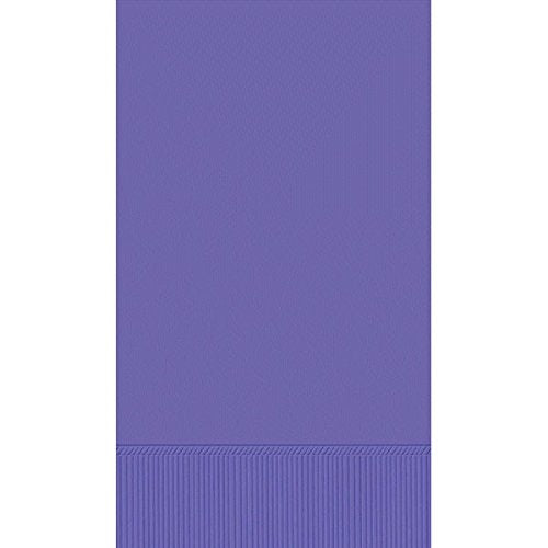 New Purple 3-Ply Guest Towels | Pack of 16 | Party Supply