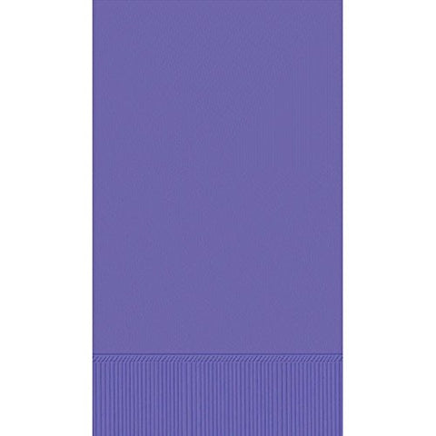 New Purple 3-Ply Guest Towels | Pack of 16 | Party Supply