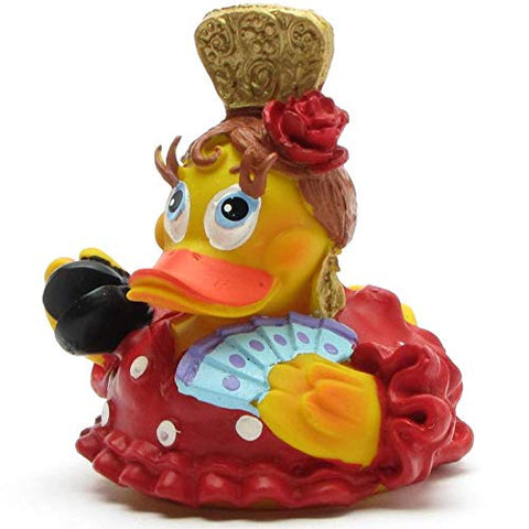 Duckshop Flamenco Rubber Duck Red I Squeaky Duck L 8.5 cm
