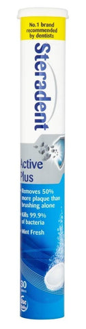 Steradent Active Plus Tablets 30 per Pack