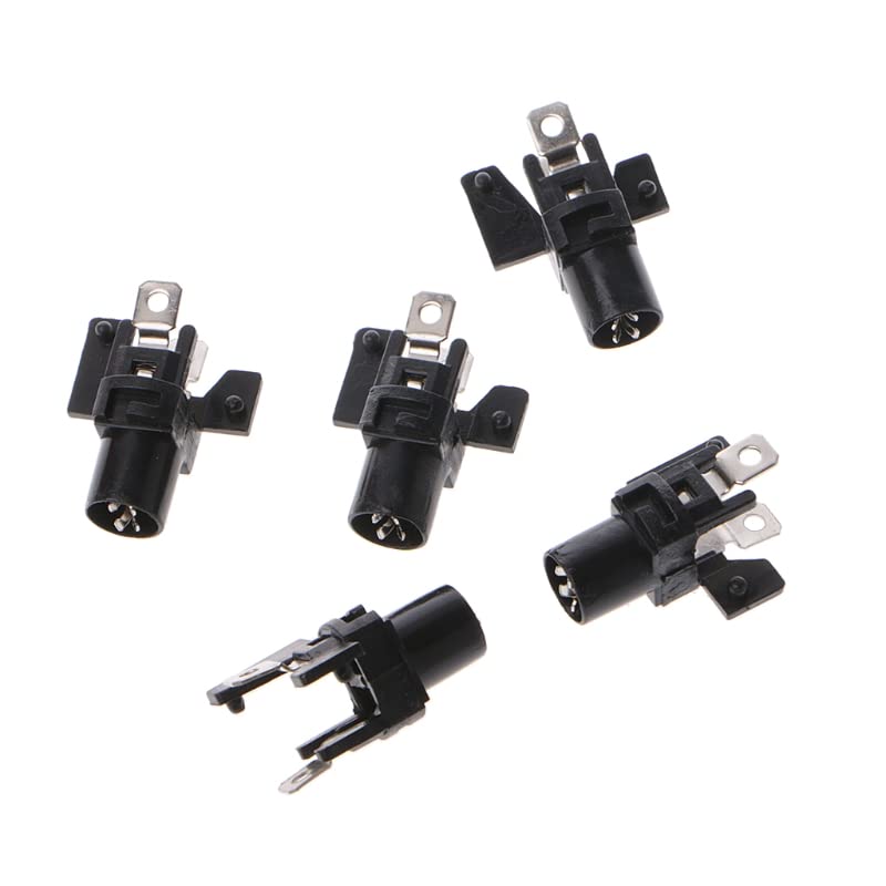 F2TE 5 Pcs/Set 5 Colors 60mm Round Push Button Switch For Game Player Arcade Joystick