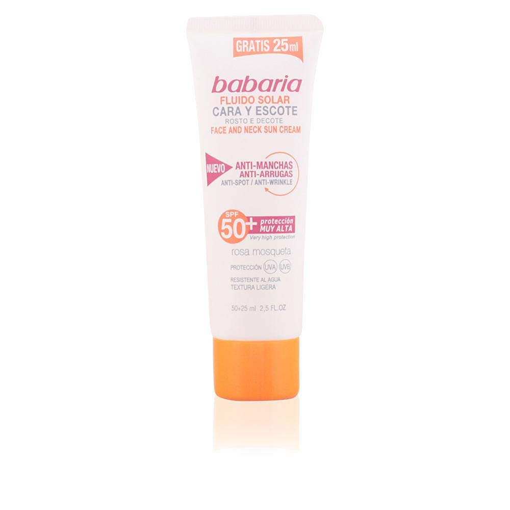 SOLAR CARA Y ESCOTE fluido anti-manchas SPF50+ 75 ml