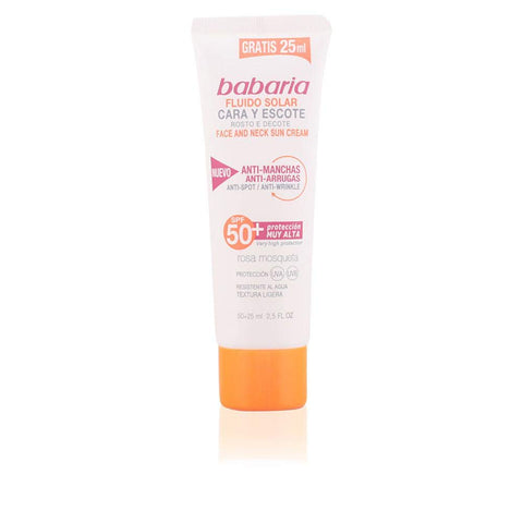 SOLAR CARA Y ESCOTE fluido anti-manchas SPF50+ 75 ml