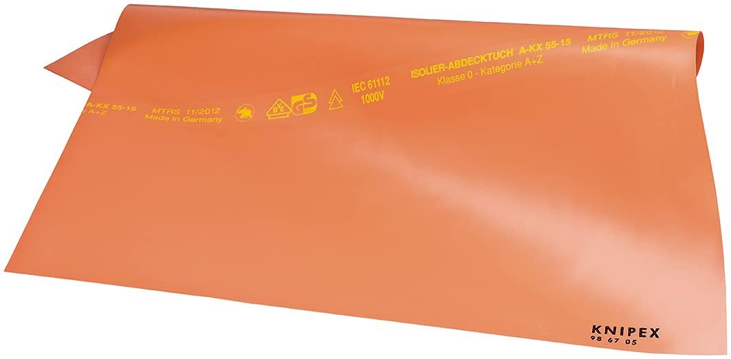 KNIPEX 98 67 05 Cover Cloth From Rubber 500 mm