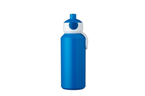 Mepal - Drinking Bottle Pop-Up Campus - Drinking Bottle - Leak Proof Drink Bottle For School - BPA-Free & Dishwasher Safe - 400 ml - Blue