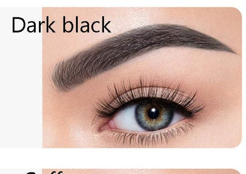 Eyebrow Pencil, Dual Ended With Mechanical Brow Pencil And Spoolie Brush, Double-ended Pencil, Eyebrow Pencil, Brush, Spiral Brush, Eyebrow Pencil (Dark Black)