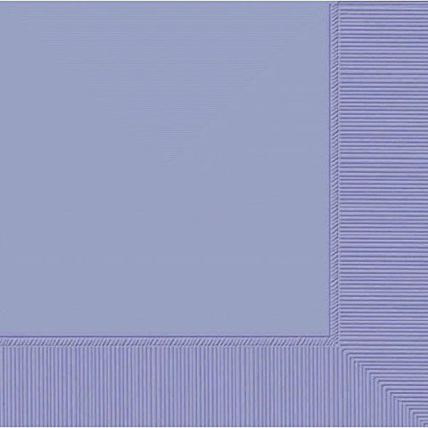 Amscan Disposable 2-Ply Party Beverage Napkins (50 Piece), Hydrangea, 5.2 x 5