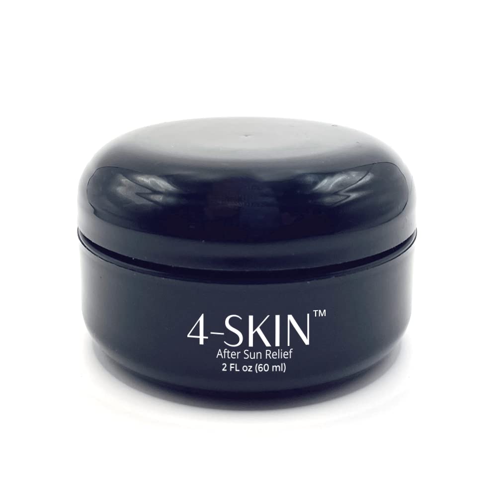 4-SKIN After Sun | Soothing Sunburn Relief Tan Enhancing Moisturizer | Reef Safe And Zinc Free |100% Plant Based, Organic, Vegan | No Parabens, No Petroleum, Non GMOÃƒÆ’Ã†â€™ÃƒÂ¢Ã¢â€šÂ¬Ã…Â¡ÃƒÆ’Ã¢â‚¬Å¡Ãƒâ€šÃ‚Â 