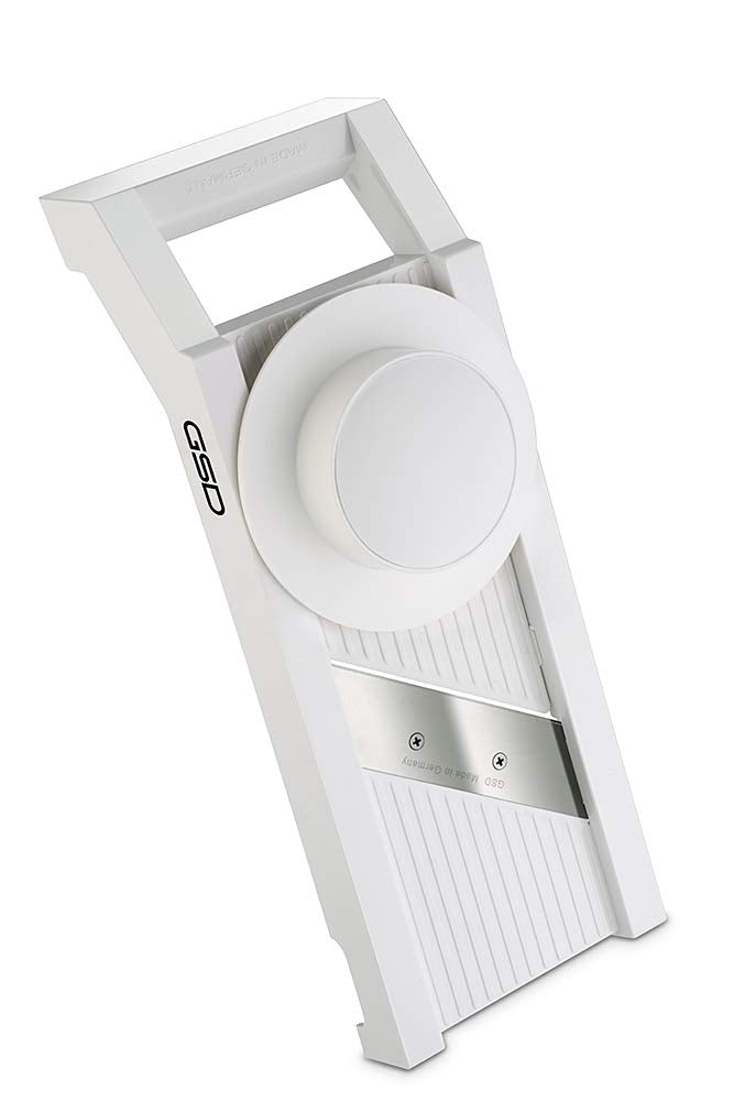 G S D Appliances 30 000 Universal Vegetable Slicer with 3 inserts,White