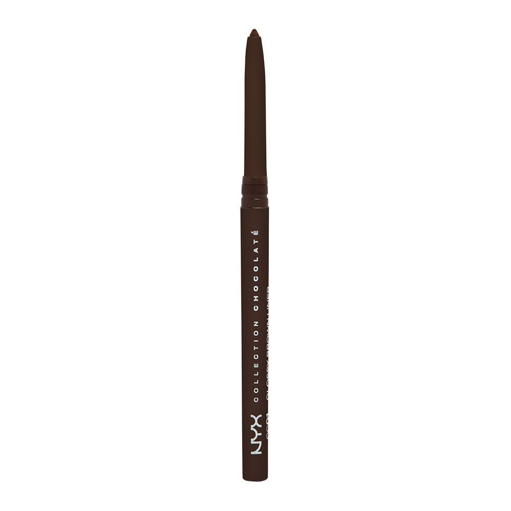 NYX Eye-liner, Glossy Brown - Chocolate Collection, Full Coverage, Cruelty Free, 1 count