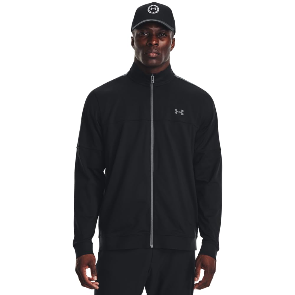 Under Armour Mens Storm Midlayer Sweater - Black/Black/Pitch Gray - L