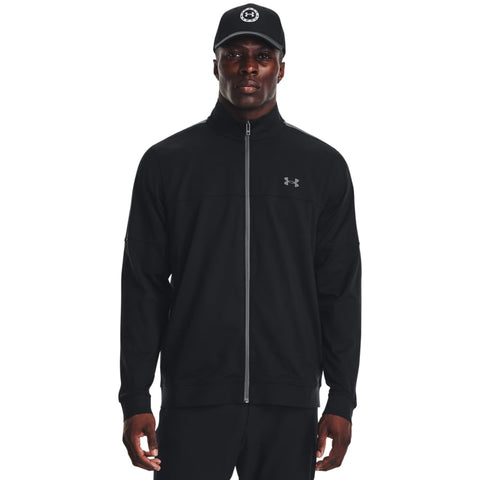 Under Armour Mens Storm Midlayer Sweater - Black/Black/Pitch Gray - L