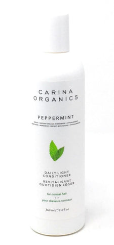 Carina Organics Peppermint Daily Light Conditioner, 360 ml