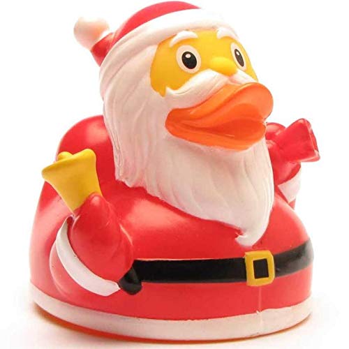 Santa Claus Rubber Duck | Bathduck | Duckshop | L: 7,5 cm