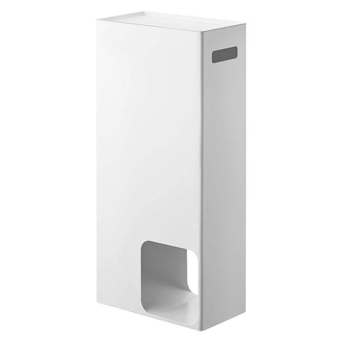 Yamazaki Toilet Paper Holder, Alloy Steel, White, One Size