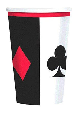 Casino Party Cups, 9 oz., 8 Ct.