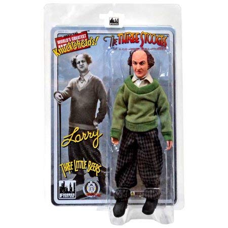 The Three Stooges Three Little Beers Larry 8" Action Figure