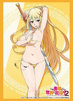 Bushiroad Konosuba Kono Subarashii Sekai ni Darkness Character Card Game Sleeves Collection V1237